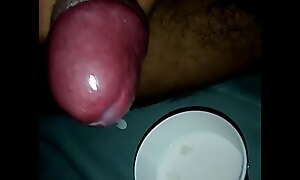 indian boy cumshot in milk cup