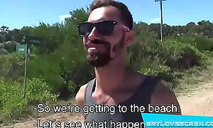 GayLovesCash.com - No 88 - Going for a beach day with my gorgeous, brace-faced friend is always a blast---especially when he is in the mood for some promiscuous fun