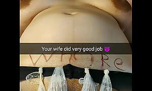 Big boobed curvy thick wife turned into fertile cumdump by her new kinky lover! - Cuckold Captions - Milky Mari