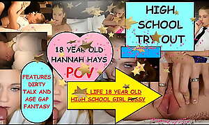 Real life 18 year old student Hannah Hays sucks and fucks dirty old man