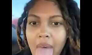 Throat goat tongue whore from Raleigh fake woke bitch
